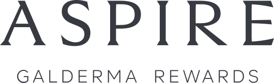 Aspire Galderma Rewards logo