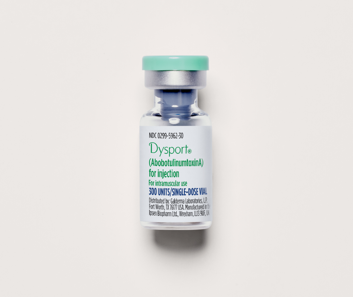 Actual vial of Dysport product